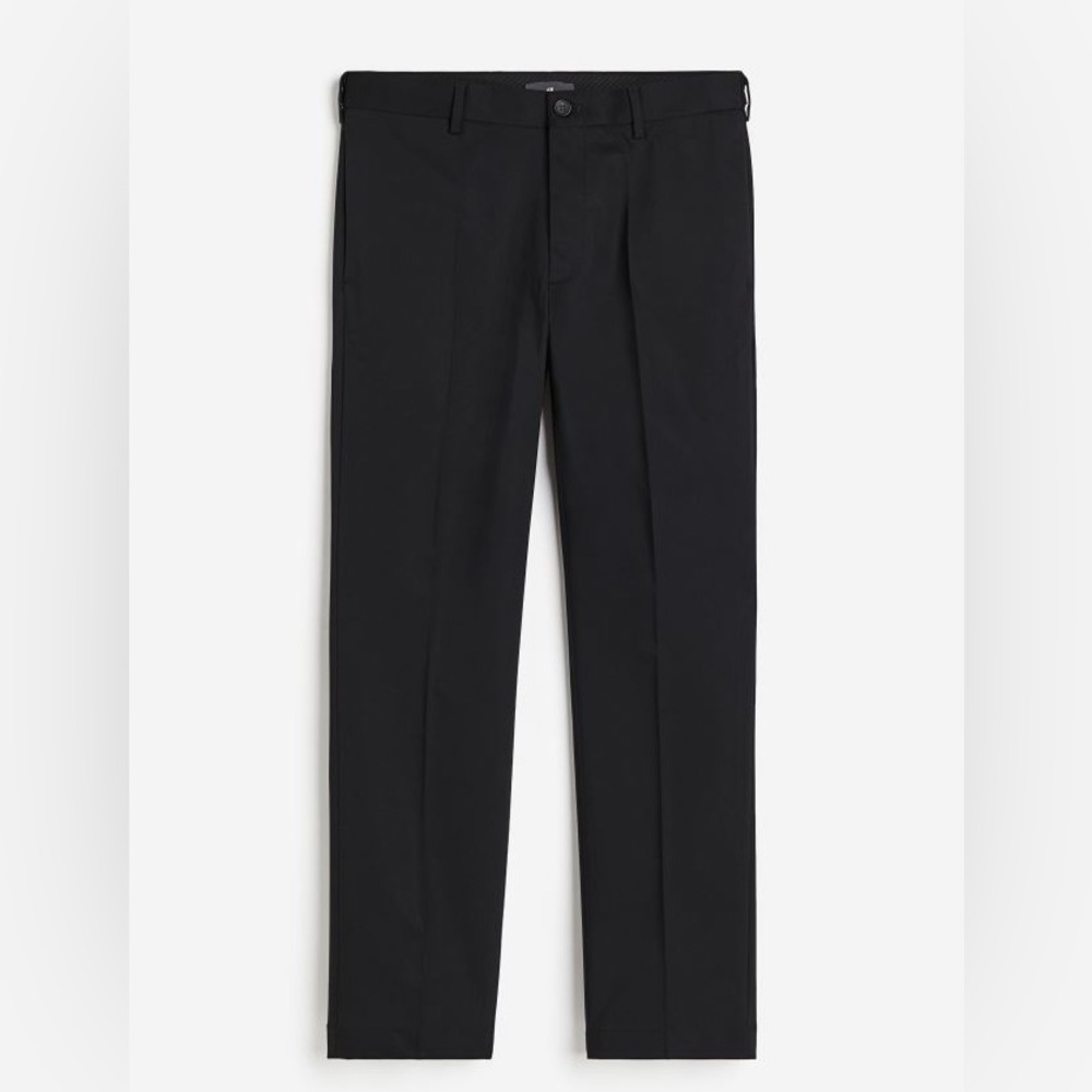 H&M Regular-Fit Creased Dress Pants
